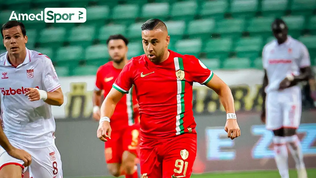 Amedspor, Sivasspor karşısında ilk yarıyı önde kapattı