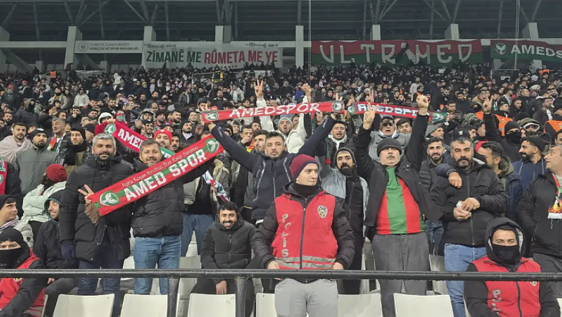 Amedspor Taraftarı Stadı Dolduruyor 20 Bine Dayandı