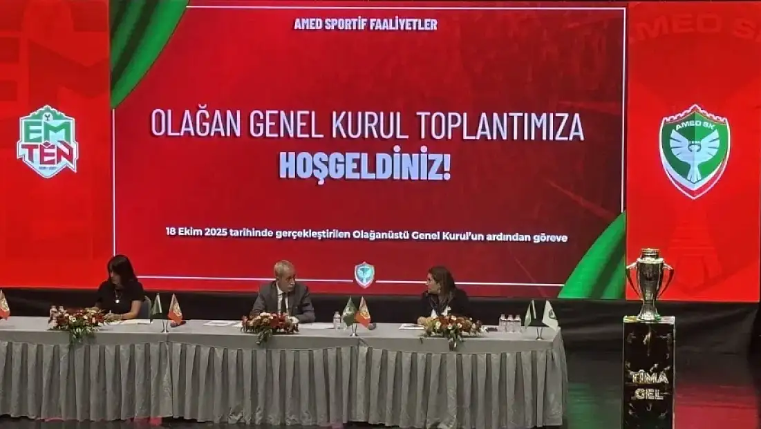 Amedspor’un mali tablosu açıklandı: Borç 62 milyon TL