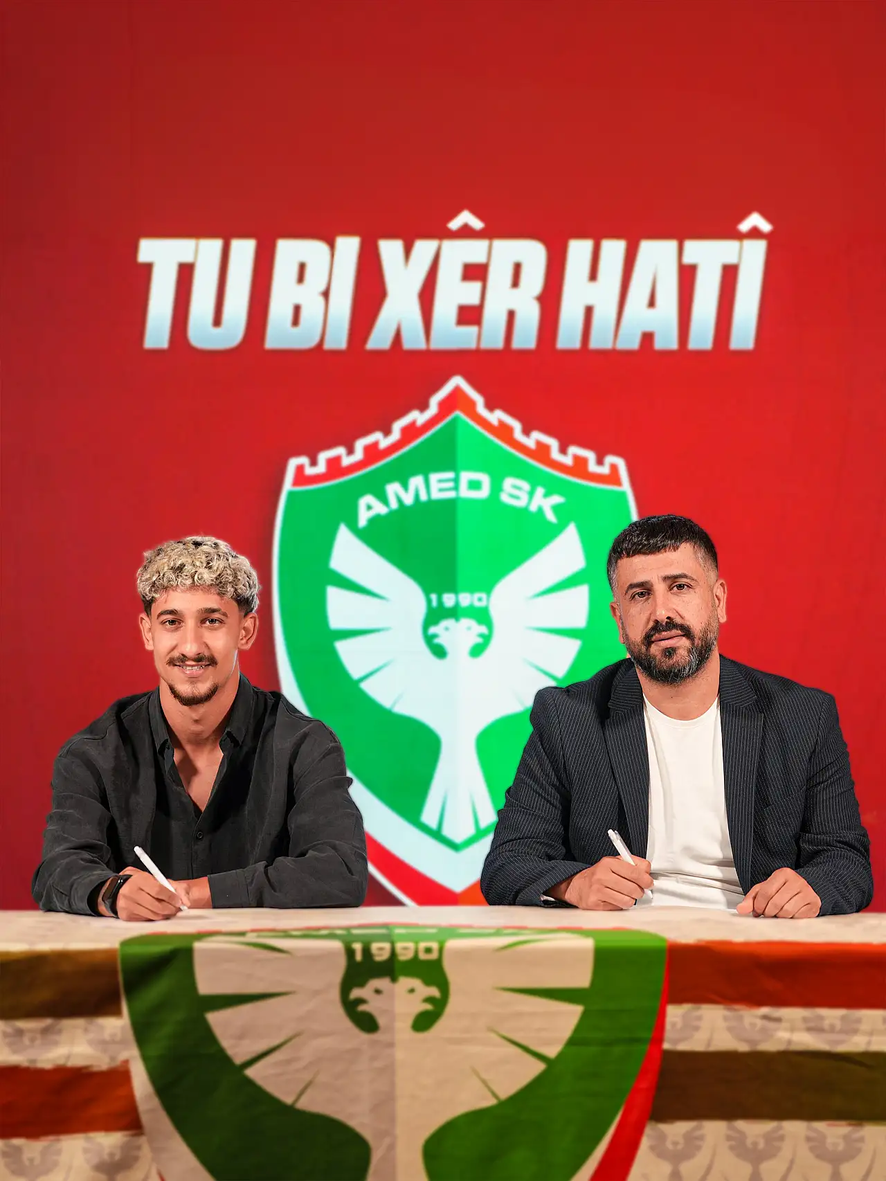 Amedspor'dan gençlik yatırımı: Berk Kızıldemir ile 3+1 yıllık imza
