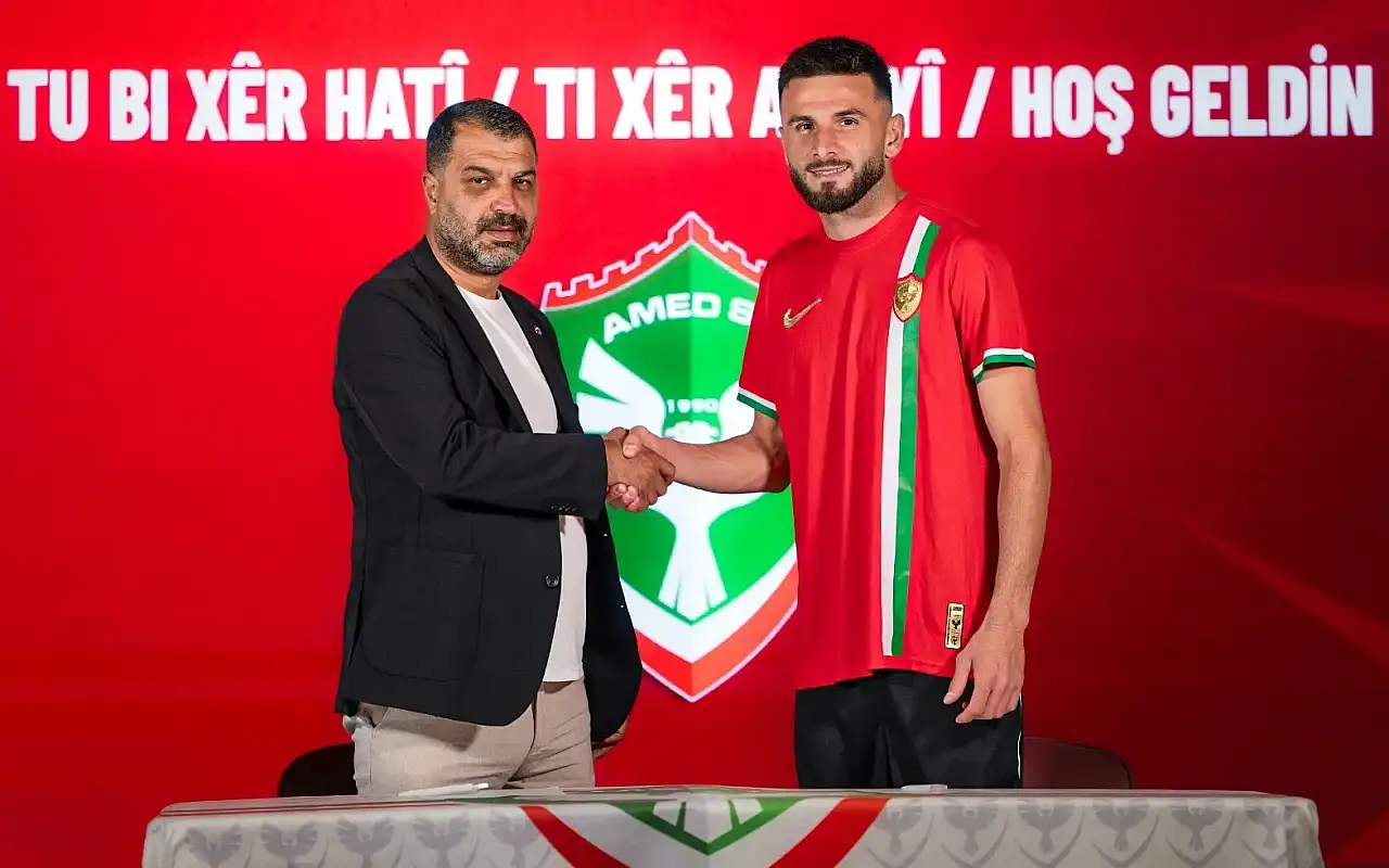 Amedspor'dan savunmaya bir takviye daha: Lumbardh Dellova ile 3 yıllık imza