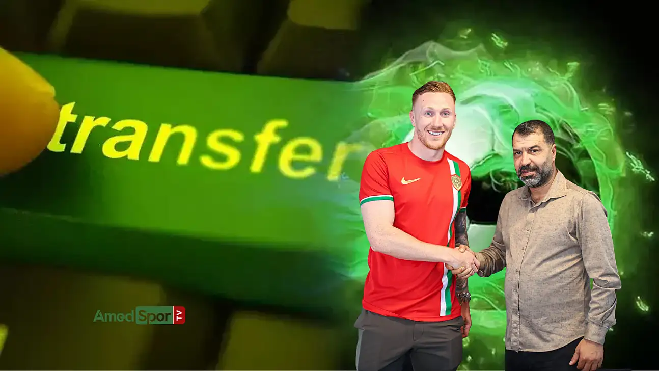Amedspor'da imzalar peş peşe: David Bates resmen açıklandı