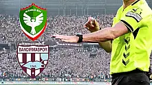 Bandırmaspor – Amedspor maçının hakemi açıklandı!