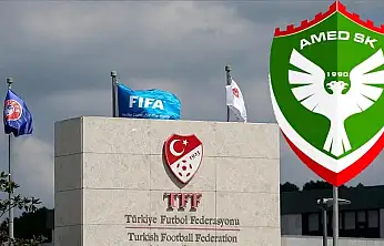 Amedspor'a şok sevk! TFF 4 ayrı ihlalden PFDK'ya gönderdi