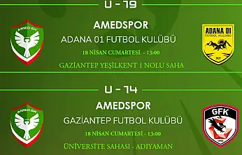 Amedspor Akademi sahne alıyor! Aynı gün 2 kritik maç
