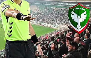 Amedspor–Boluspor maçının hakemi belli oldu!