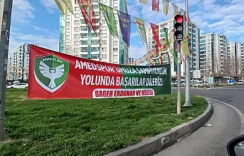 Amedspor'da tek parola: Kazan ve şampiyon ol!