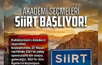 Amedspor'dan dev seçme! Siirt'te genç yetenekler sahaya çıkıyor