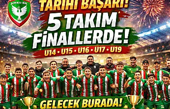Amedspor'dan tarihi rekor! 5 takım birden finallerde
