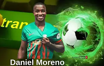 Amedspor ilk transfer hamlesini yaptı: Daniel Moreno takımda kaldı