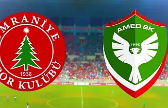 Amedspor – Ümraniyespor maçı 3 kanaldan canlı yayınlanacak! Şifresiz izlenecek