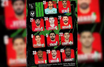 Amedspor'un ilk 11'i açıklandı! Sahaya çıkan kadro şaşırttı