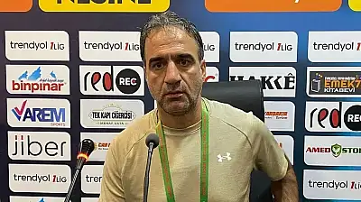 Amedspor'da Küçükbayrak garanti verdi: 'Mazeret yok, kupa gelecek'