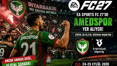 Amedspor EA Sports FC 27'de! Milyonlarca oyuncu artık onu seçecek