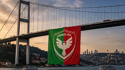 Amedspor tarih yazıyor: Bayrağı İstanbul Boğazı'nda dalgalanacak