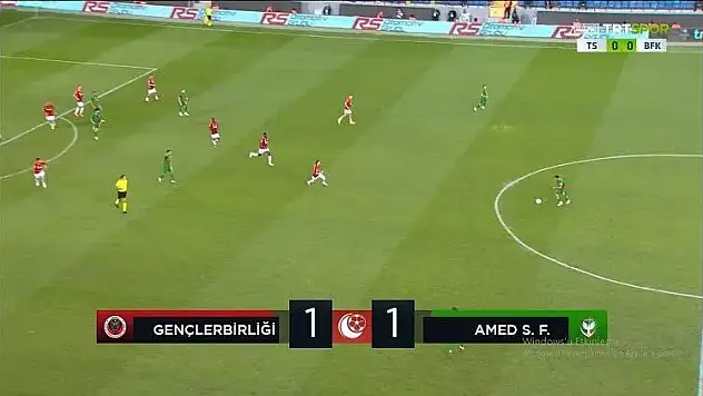 Amedspor, Ankara'da direndi! Gençlerbirliği maçından 1 puanla döndü