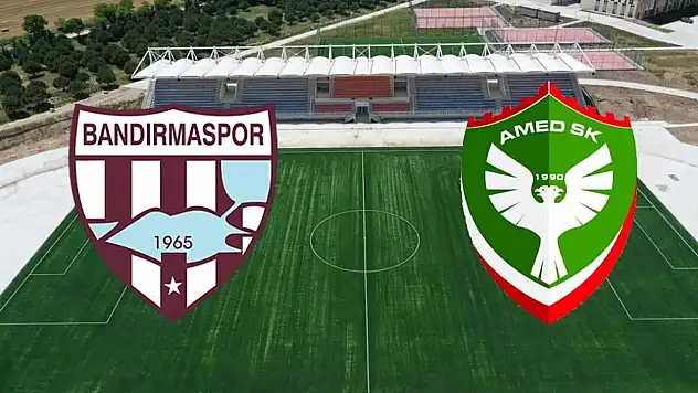 Amedspor, Bandırmaspor karşısında: Maçı ne zaman, hangi kanalda yayınlanacak?