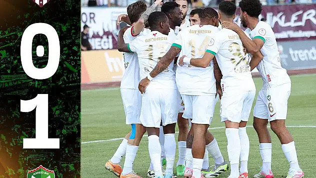 Amedspor, Bandırmaspor'u deplasmanda 1-0 yendi maçın geniş özeti