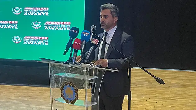 Amedspor Başkanı Nahit Eren: '6 ana hedefimizle yeni bir dönem başlatıyoruz'