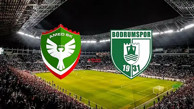 Amedspor–Bodrum FK maçı hangi kanalda? Kritik 90 dakikanın yayını netleşti!