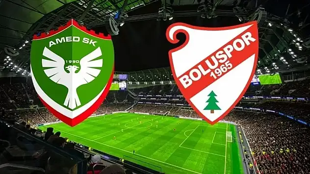 Amedspor – Boluspor maçı bugün! Saat, kanal ve ilk 11 belli oldu