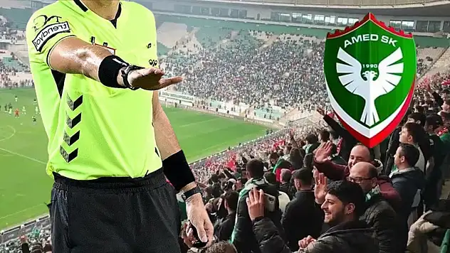 Amedspor–Boluspor maçının hakemi belli oldu!