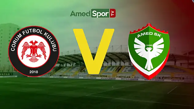 Amedspor-Çorum FK Maçı Ne Zaman, Saat Kaçta, Hangi Kanalda?