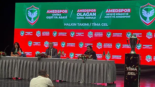 Amedspor'da tarihi kongre başladı: Süper Lig yol haritası belirleniyor