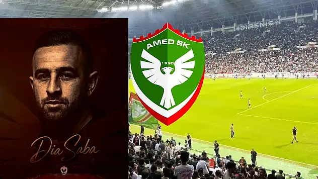 Amedspor'dan yıldız transfer: Dia Saba resmen takımda!