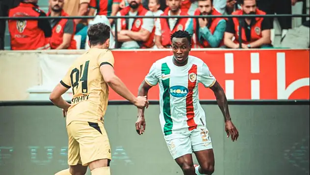 Amedspor etkili oynadı, ilk yarıda golü bulamadı