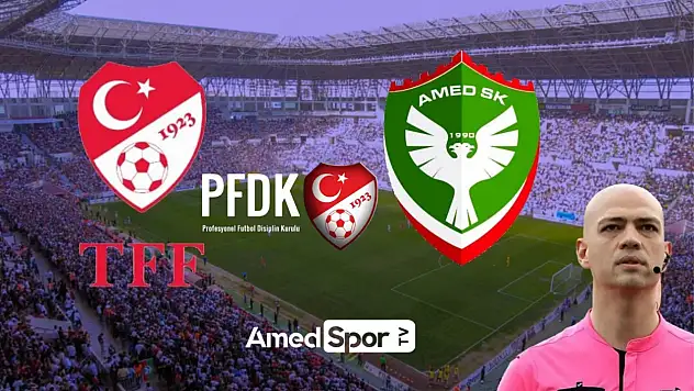 Amedspor: 'Linç kampanyası sahaya taşındı, adalet istiyoruz'