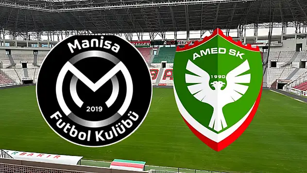 Amedspor-Manisa FK maçı ne zaman, hangi kanalda yayınlanacak? işte detaylar