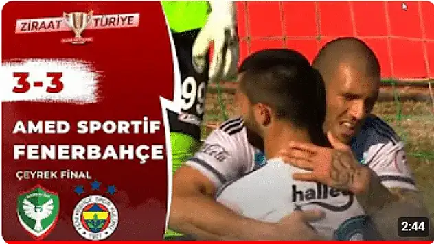 Amedspor nostaji fenerbahçe maçı