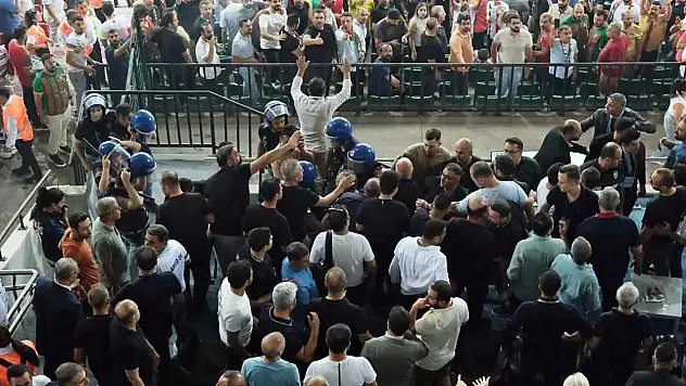 Amedspor – Pendikspor karşılaşması gergin başladı: Protokolde kavga