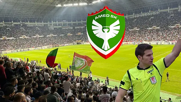 Amedspor–Sarıyer maçının hakemleri belli oldu