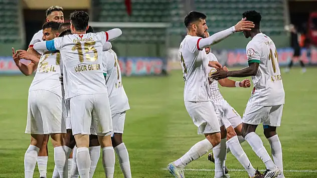 Amedspor, son 4 haftada 9 puan hedefliyor: Ligde kalmayı garantiledi