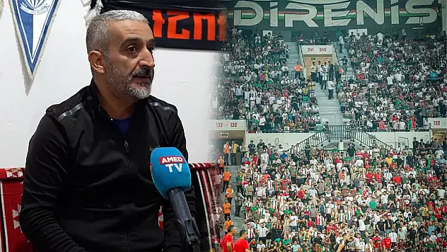 Amedspor'un Direniş grubu konuştu: 'Bizim mücadelemiz arma içindir'