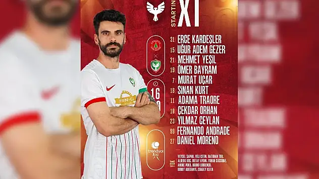 Amedspor'un Ümraniyespor deplasmanındaki ilk 11'i belli oldu