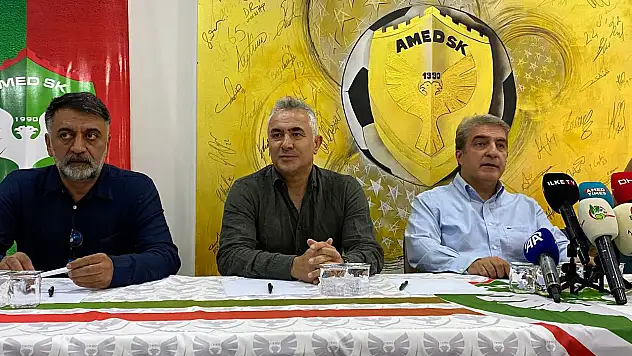 Amedspor'un yeni teknik direktörü iddialı: 'Şampiyonluk kutlayacağız'