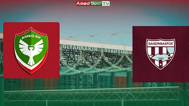 Amedspor'da hedef 3 puan! Servet Çetin'den taktik değişikliği gelecek mi?