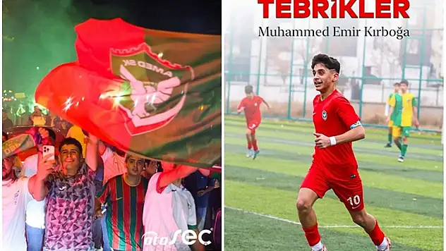 Amedsporlu Muhammed Emir Kırboğa, U-15 Milli Takımına davet edildi