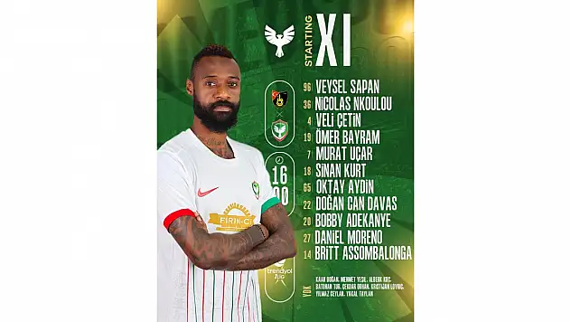 Amedspor'un yeni transferleri ilk 11'de: Kritik İstanbulspor maçı!