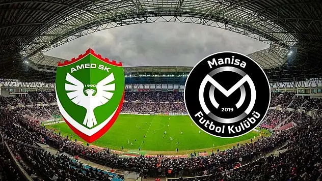 Şampiyonluk yolunda kritik maç: Amedspor – Manisa FK hangi kanalda?