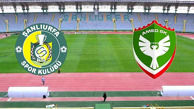 Şanlıurfaspor – Amedspor maçı ne zaman, saat kaçta, hangi kanalda?