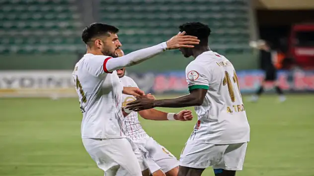 Traore vurdu, Amedspor devreyi önde kapattı