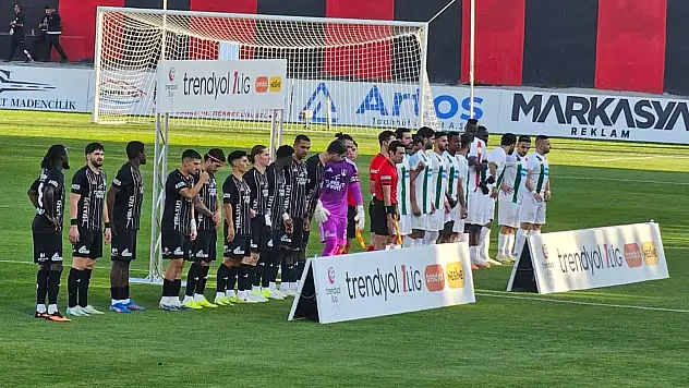 Vanspor – Amedspor maçında ilk yarı golsüz geçildi