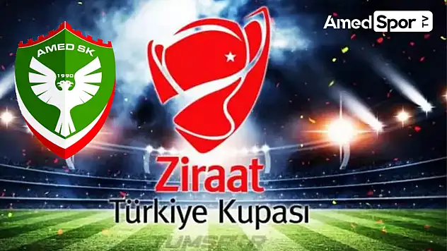 Ziraat Türkiye Kupası kura çekimi yapıldı: Amedspor hangi turdan başlıyor?