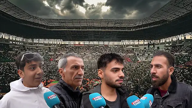 Amedspor taraftarı konuştu: Urfa formsuz, bu maç bizim