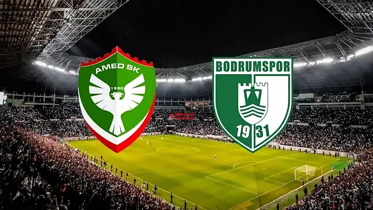 Amedspor–Bodrum FK maçı hangi kanalda? Kritik 90 dakikanın yayını netleşti!