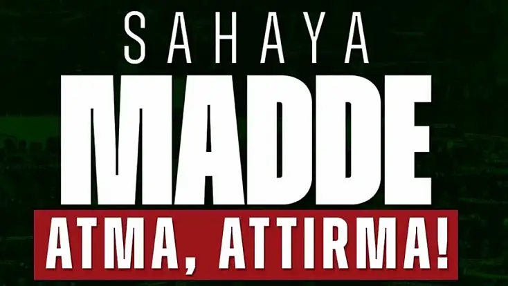 Amedspor’dan kritik uyarı! Taraftara net mesaj: “Sahaya madde atmayın”